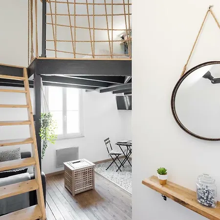 Duplex Lumineux Au Coeur De Avec Parking Апартаменты Бордо