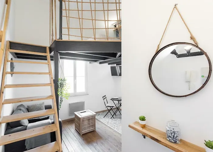 Duplex Lumineux Au Coeur De Avec Parking Daire Bordeaux