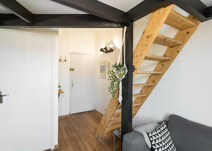 Duplex Lumineux Au Coeur De Avec Parking Daire *